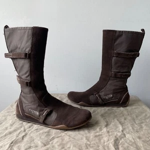 Esprit Y2K Vintage Women's Knee Boxing Racing Boots Size US 6.5 UK 4 - Picture 1 of 6