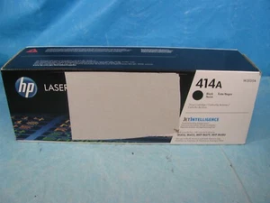 CARTOUCHE DE TONER NOIR D'ORIGINE HP - 414A W2020A - SCELLÉE - BOÎTE ABÎMÉE - Photo 1/1