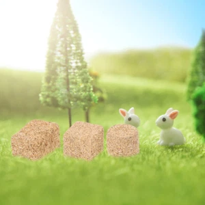 12 Pcs Haystack Model Little Haystacks Decorations Straw Bales for - Picture 1 of 12