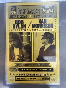 Seltener Bob Dylan Van Morrison Lucinda Williams Rosengarten - Bild 1 von 4