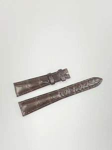 Genuine Patek Philippe Brown Alligator Leather Band Strap 19mm x 14 mm - Picture 1 of 6