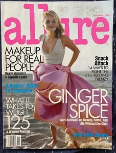 Vintage Allure Magazine November 1998 Cher Robert Plunket Ginger Spice Kevyn Auc - Picture 1 of 21