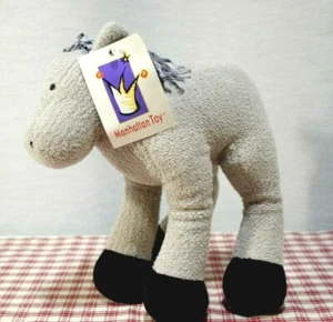 Manhattan Toys Rompalots "Reba" poseable horse, Gray, 8 3/4" New w/ tag! (H1) - Picture 1 of 5