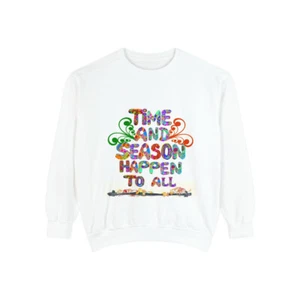 Unisex Garment-Dyed Sweatshirt - Picture 1 of 9