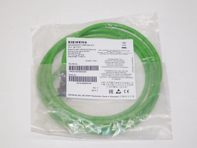 Nuevo kit de cables accesorios Siemens Simatic Net Industrial Ethernet M12-90/M12-90 TP Foto 1 de 4