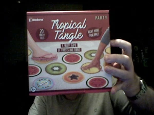 TROPICAL TANGLE (TWISTER-VARIANTE) GEBURTSTAG FAMILIE SPIELEN KOSTENLOSER UK-VERSAND - Bild 1 von 1