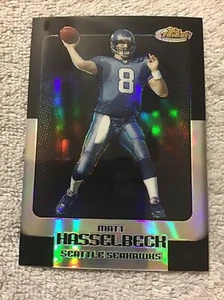 Topps Finest Hasselbeck 2006 refractor negro #/99 Seahawks - Imagen 1 de 4