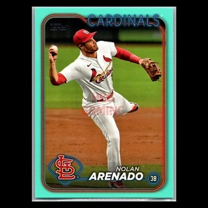 Nolan Arenado Aqua Fanatics 2024 Topps Serie 1 St Louis Cardinals #118 - Foto 1 di 2