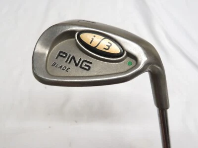 Used Ping i3 Blade Green Dot Lob Wedge Cushin Z-Z65 Stiff Flex Steel Shaft - Image 1 of 4
