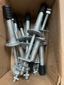 10 MACLEAN POWER SYSTEMS #J647Z pin, brazo cruzado, alto voltaje, vástago largo 7 pulgadas - Imagen 1 de 2
