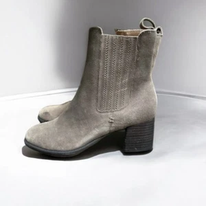 🌻NEU blondo taupe wasserdichte Wildleder Sonali Stiefeletten Damengröße 9. - Bild 1 von 11