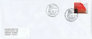 CANADA PRICKLY VALLEY TRAIN FESTIVAL IN THORNDALE ONT - ISSUED AT ROYALE 2015 VF - Picture 1 of 1