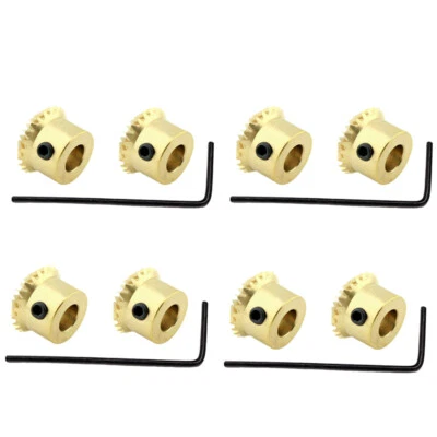 8X 0.5M-20T Paraguas de Metal Diente Engranaje Cónico Motor Helicoidal Engranaje 20 Dientes 3mm Diámetro Foto 1 de 4