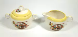 HLC Swing crema guscio d'uovo e zucchero con coperchio coloniale country cucina design USA - Foto 1 di 8