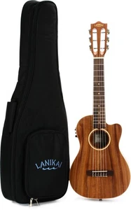 Lanikai ACST-CEG Acacia 6-String Acoustic-Electric Guitelele - Natural - Picture 1 of 11