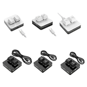 Lightweight 2 Key Gaming Keypad, USB C Mechanical Keyboard with Color for Rhythm - Picture 1 of 14