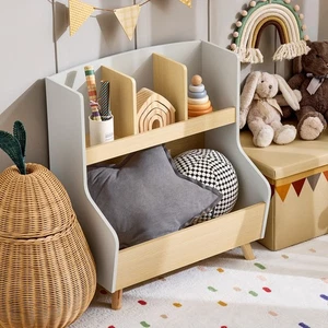 SoBuy Kinderregal Bücherregal Kinderzimmer Regal Aufbewahrungsregal KMB105-HG - Bild 1 von 8