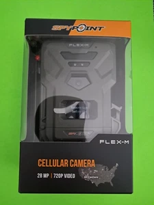 NEW - SPYPOINT FLEX-M Cellular Trail Cam 28MP photos - Free ShipN! - Picture 1 of 1