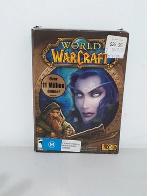 World of Warcraft 2004 PC Game Blizzard Original Box With expansion Discs - Image 1 of 4
