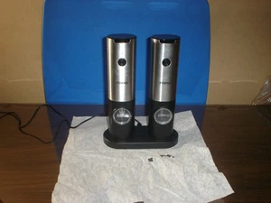 Pokna KYMQ-17C Electric Salt Pepper Mill Set - Picture 1 of 2