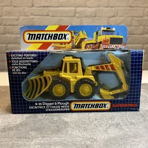 Matchbox Superkings K-25 digger with plow - Picture 1 of 10