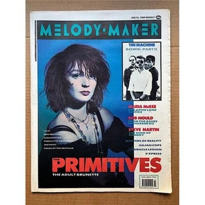 PRIMITIVES MELODY MAKER MAGAZINE JULY 8 1989 - PRIMITIVES COVER WITH MORE INSIDE - Picture 1 of 1