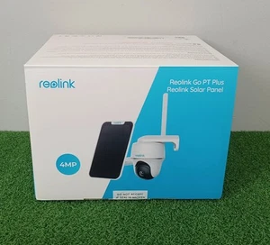 REOLINK Go PT Plus 4MP 4G LTE Cellular Wireless Solar Panel Security Camera New. - Picture 1 of 5