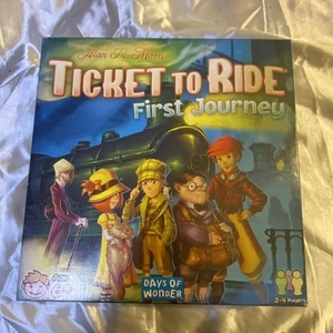 Ticket to Ride First Journey Board Game, Days/Wonder, Young Version, COMPLETE - Picture 1 of 4