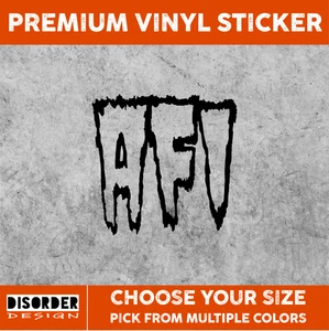 AFI HORROR [VINYL STICKER]-for Car/Truck WINDOW-LAPTOP-FOLDER-YOU PICK COLOR/SZE - Bild 1 von 6