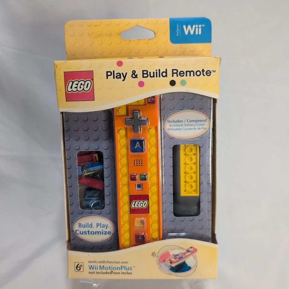 LEGO Build & Play Remote - Nintendo Wii POWER A Controller - NEW SEALED - Image 1 of 4