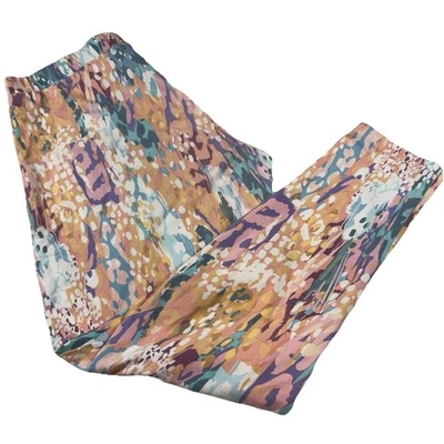 Leggings Soft Surroundings L tienen que tener estampado abstracto cintura alta atletismo Foto 1 de 4