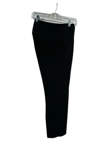 Ann Taylor Factory schwarze Anzughose vorne flach Damen Petite Größe 4P 27" Schrittlänge - Bild 1 von 8