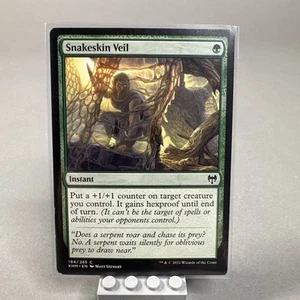 3x Snakeskin Veil MTG Kaldheim NM Magic Regular - Imagen 1 de 2