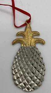 Williamsburg Zinn Ananas Ornament von Kirk Stieff 3,5 Zoll - Bild 1 von 3