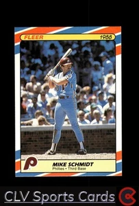 Baseball sports Fleer Mike Schmidt Philadelphia Phillies Near Mint or Better - Picture 1 of 2