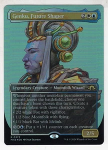 Magic The Gathering Modern Horizons 3 Foil Tarjeta Rara #373 Genku, Future Shaper (Sin Fronteras) - Imagen 1 de 1