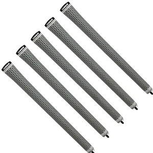 Empuñaduras para palos de golf Lamkin Crossline 360, tamaño estándar, juego de 5, grises, NUEVAS - Imagen 1 de 1