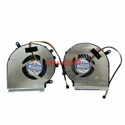 CPU Fan Cool for MSI GE72 GE62 PE60 PE70 GL62 GL72 GP62 2QE 6QG MS-1794 MS-1795 - Image 1 of 4