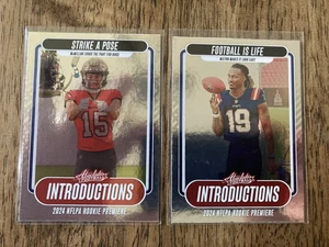 Joe Milton lll & Jalen MCMILLAN 2024 Absolute Introduction Card Lot!! - Bild 1 von 1