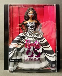 Barbie 65 Aniversario Muñeca Morena Zafiro Azul - Imagen 1 de 2