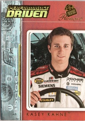 2007 Press Pass Premium Kasey Kahne Performance Driven Insert #PD 2/12 L👀k! - Image 1 of 2