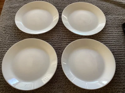 Set of 4 IKEA OFTAST White Salad Side Plates 7 1/2” Unused NWT, FRANCE. - Image 1 of 3