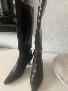 Peter Kaiser Stiefel Leder Schwarz Größe 4,5 37,5 - Bild 1 von 7
