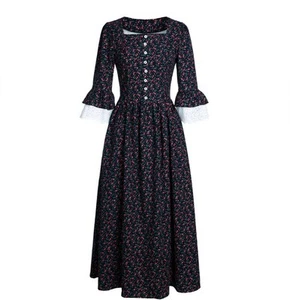 Viktorianischer Pionier Kolonial Kleid Kostüm Bürgerkrieg Renaissance Bauernparty... - Bild 1 von 6