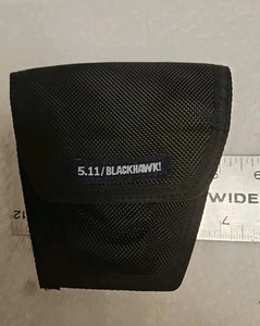5.11/BLACKHAWK Double Handcuff Pouch Black Hook&Loop Back - Picture 1 of 5