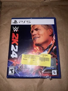 WWE 2K24 W2K24 2024 PS5 US Version Brandneu Versiegelt Schneller Versand mit Sendungsverfolgung - Bild 1 von 2