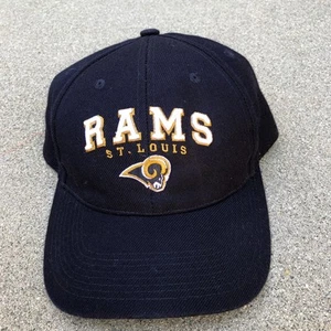 Vintage PUMA St. Louis Rams Snapback Hat Men's One Size Blue Adjustable NFL Cap - Picture 1 of 5