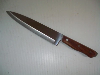 Maxam 9" Chef Knife Precision Hollow Ground Stainless Steel Blade Japan VGUC - Image 1 of 4