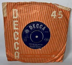 Marianne Faithfull – Come And Stay With Me - 1965 Vinyl 7" Single - F.12075 - Picture 1 of 3