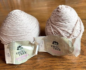 2 Skeins FROG TREE PediBoo Sock Yarn Merino / Bamboo color 1108 #8-yn - Picture 1 of 3